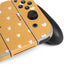Yellow and White Hearts Nintendo Switch OLED (2021) Skin